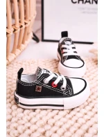 Dětské Klasické Tenisky Nízké BIG STAR HH374194 Černé