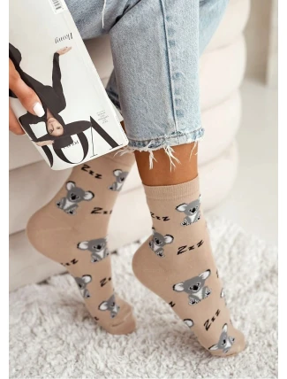 Milena 0200-179 spící koaly ponožky 37-41