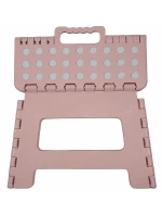 PROTISKLUZOVÁ SKLÁDACÍ STOLIČKA RŮŽOVÁ