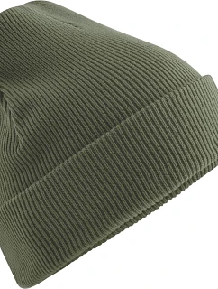 Beechfield B 830N Pletená čepice z bio bavlny 53.830N olive green