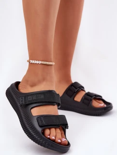 Dámské Pěnové Sandály Se Suchým Zipem Big Star RR274A527 Černé