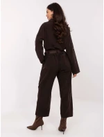 IT kalhoty SP 258009.83 tmavě hnědé