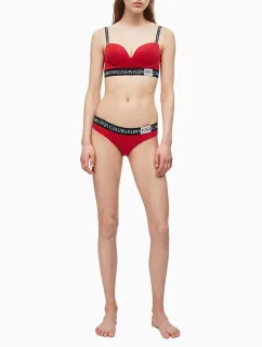 Podprsenka push-up QF5441E-3YQ červená - Calvin Klein