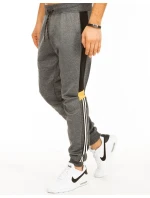 Pánské tmavě šedé tepláky FashionStreet UX2722