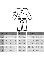 KIMONO ENERO JUDO AIKIDO 130CM MODRÉ