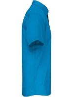 Kariban K 551 Popelínová košile "Ace" s krátkým rukávem 20.K551 bright turquoise Kariban K 551 Popelínová košile "Ace" s krátkým rukávem 20.K551 bright turquoise