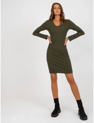 EM SK 673 šaty.78P khaki EM SK 673 šaty.78P khaki
