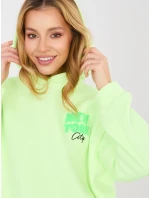 Mikina MJ BL H2587.82 fluo zelená