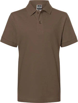 Daiber JN 70K Dětské piqué polo 02.070K brown Daiber JN 70K Dětské piqué polo 02.070K brown