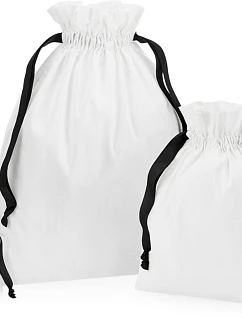 Westford Mill W 121 Bavlněný pytel s dárkovou stuhou 50.0121 soft white/black