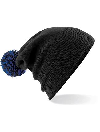 Beechfield B 450 Čepice Snowstar® 53.0450 black/bright royal