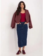 Sukně D80030BI50248D300 tmavě modrá Sukně D80030BI50248D300 tmavě modrá