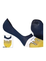 Pánské vzorované ponožky se silikonem