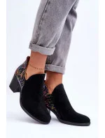 Boty na podpatku model 183998 Step in style Boty na podpatku model 183998 Step in style