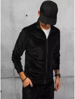 Pánská černá mikina FashionStreet BX5538