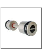 Chromové činky 2x10 kg silikonové prvky HMS HH10