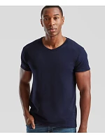 Fruit of the Loom Iconic 150 V-Neck T Tričko s výstřihem do V 16.1442 heather grey
