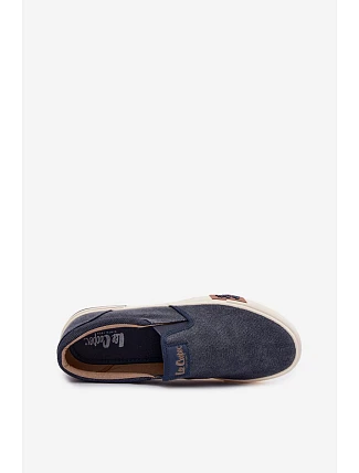 Pánské tenisky Slip On Lee Cooper LCW-26-02-4088 tmavě modré