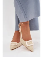 Sandály na podpatku  model 225207 Step in style