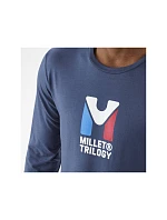 MILLET M Chamonix Tri Ts Ls T-shirt navy blue pánské MILLET M Chamonix Tri Ts Ls T-shirt navy blue pánské