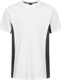 Promodoro 3590 Unisex kontrastní pracovní tričko - EXCD 40.3590 white/charcoal