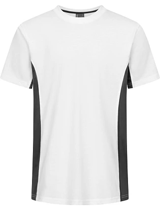 Promodoro 3590 Unisex kontrastní pracovní tričko - EXCD 40.3590 white/charcoal
