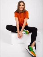 Tričko RV TS 4662.39P tmavě oranžové