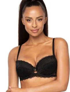 Dámská podprsenka 0203/11 Lindsay black - MAT