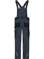 Daiber JN 1833 (25-28) Pracovní kalhoty s laclem - Strong 02.133S carbon/black Daiber JN 1833 (25-28) Pracovní kalhoty s laclem - Strong 02.133S carbon/black