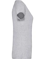 Fruit of the Loom Lady-Fit Valueweight V-Neck T Dámské tričko s výstřihem do V 16.1398 heather grey Fruit of the Loom Lady-Fit Valueweight V-Neck T Dámské tričko s výstřihem do V 16.1398 heather grey