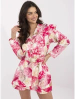 DHJ KO 20615 1.66 béžový a růžový overal