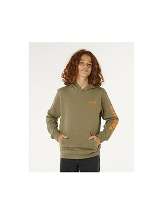 Chlapecká mikina RIP CURL Eternal Shred Art Hood-Boy, zelená Chlapecká mikina RIP CURL Eternal Shred Art Hood-Boy, zelená