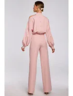M528 Kombinéza s rukávy Bishop - pudrová M528 Kombinéza s rukávy Bishop - pudrová
