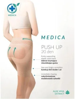 Dámské tvarující punčochy Medica Push-up 20 den code 127 - Gabriella