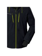 Pánská lyžařská bunda Killtec KSW 44 zateplená zimní sportovní bunda s kapucí černá (38698/200)