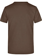 Daiber JN 02 Tričko z těžké bavlny 02.0002 brown
