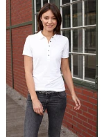 Daiber JN 707 Dámské pima piqué polo 02.0707 black Daiber JN 707 Dámské pima piqué polo 02.0707 black
