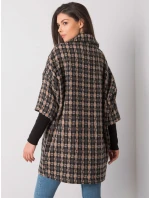 CHA coat PL 0466.05X šedá černá CHA coat PL 0466.05X šedá černá