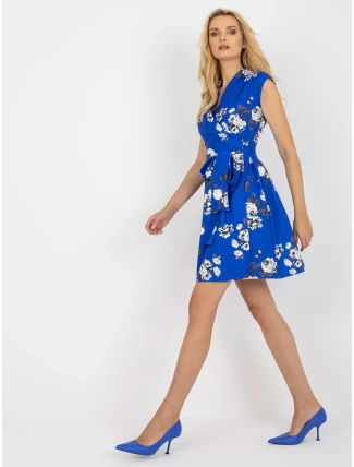 Dámské šaty LK SK 508939 kobaltově modré