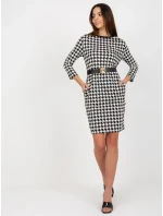 Dámské šaty TW SK BL 1007 .32P černobíle - FPrice