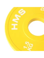 Olympijský nárazník 2x1,5 kg žlutá deska HMS CBRS15