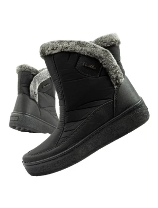 Easy Way zimní boty sněhule dámské zateplené módní zip dámské