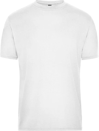 Daiber JN 1808 Pánské pracovní tričko z bio bavlny - Solid 02.1808 white Daiber JN 1808 Pánské pracovní tričko z bio bavlny - Solid 02.1808 white