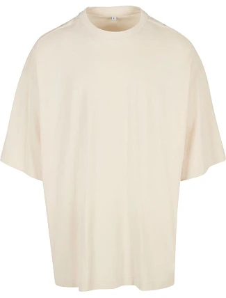 Build your Brand BY 193 Pánské oversize tričko "Huge Tee" 56.0193 white sand Build your Brand BY 193 Pánské oversize tričko "Huge Tee" 56.0193 white sand