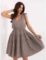 Šaty MI SK 92179.14 tmavě lila