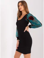 Šaty RV SK 7353.10x černá Šaty RV SK 7353.10x černá