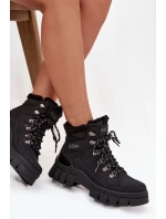 Dámské zateplené trapery Lee Cooper – černé