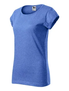 Fusion tričko dámské modrý melír