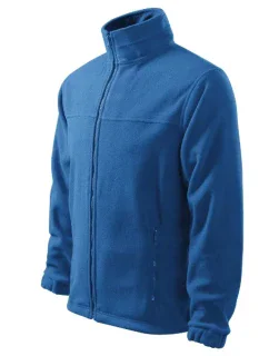 Jacket fleece pánský azurově modrá