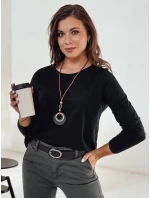 MINIMODA dámská halenka s přívěskem černá FashionStreet RY2678 MINIMODA dámská halenka s přívěskem černá FashionStreet RY2678